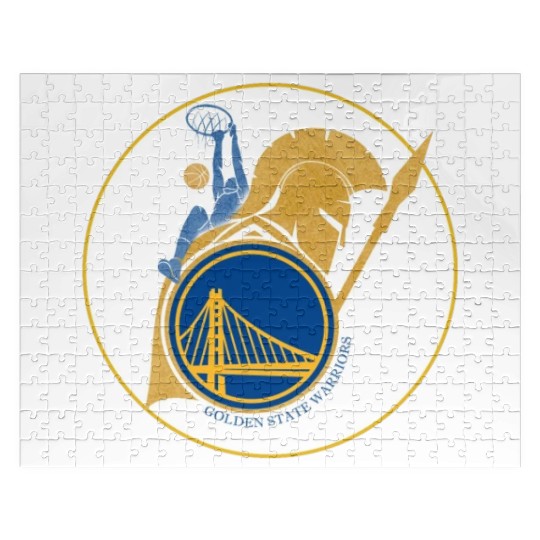 New Era Golden State Warriors Team Logo T-Shir Jigsaw Puzzles