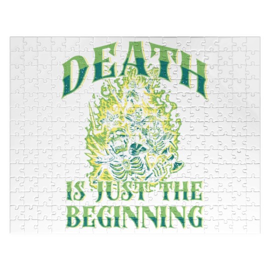 Necromancy Death Is Just The Beginning Necromancer Jigsaw Puzzles