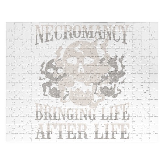 Necromancy Bringing Life After Life Necromancer Jigsaw Puzzles