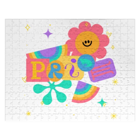 Gay Pride Gay Pride Ally LGBT Pride Rainbow Jigsaw Puzzles