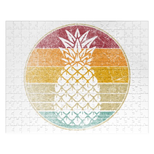 Pineapple Fruit Style 70S 80S Jigsaw Puzzles