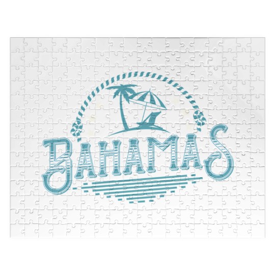 Proud Bahamas Bahamians Flag sau Jigsaw Puzzles