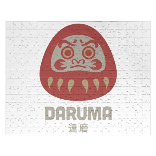 Daruma Doll Japan Zen Buddhism Daruma Jigsaw Puzzles