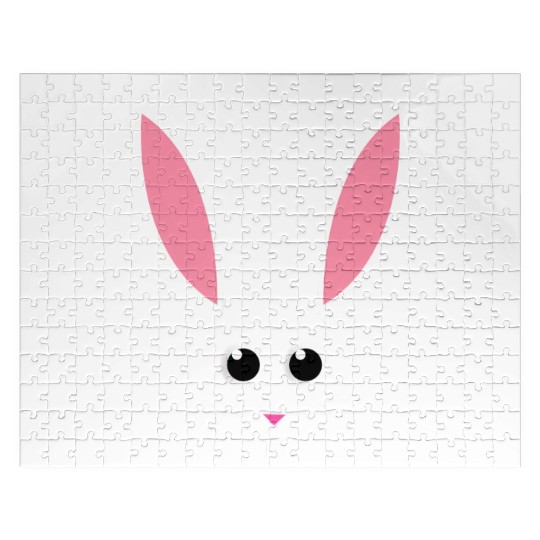Easter Bunny Face Jigsaw Puzzles