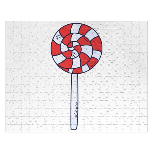 Lollipop Rainbow Sucker Candy Jigsaw Puzzles