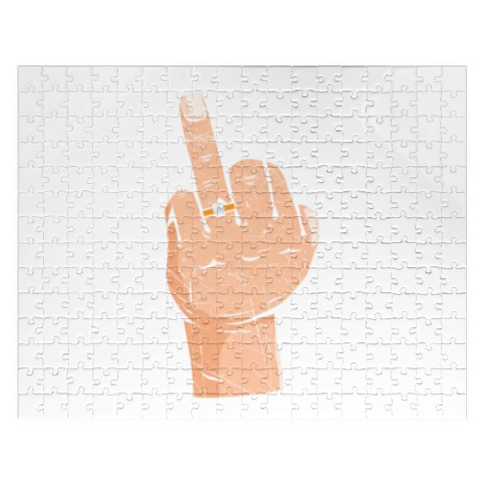 Bride And Groom Wedding Day Marriage Just Married Jigsaw Puzzles