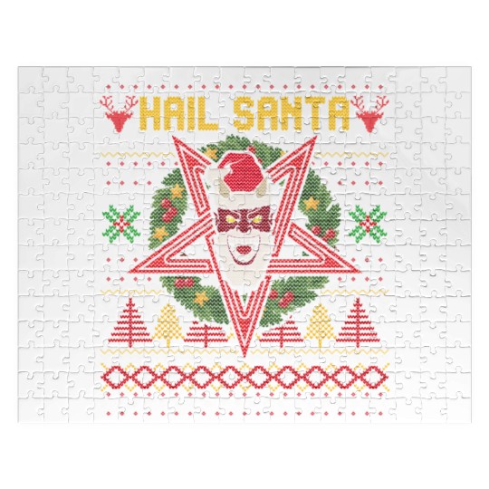 Hail Santa Weird Jigsaw Puzzles