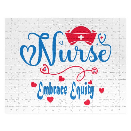 Embrace Equity Nurses For USA Registered Nurse Day Jigsaw Puzzles