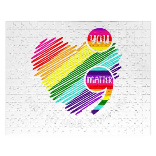 You Matter Don't Let Your Story End Jigsaw Puzzles