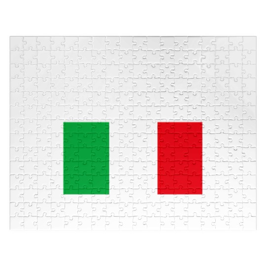 Italian Flag Italy Pride Italian-American Jigsaw Puzzles