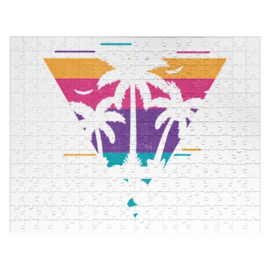 Love Florida Sunset Style 80S Jigsaw Puzzles