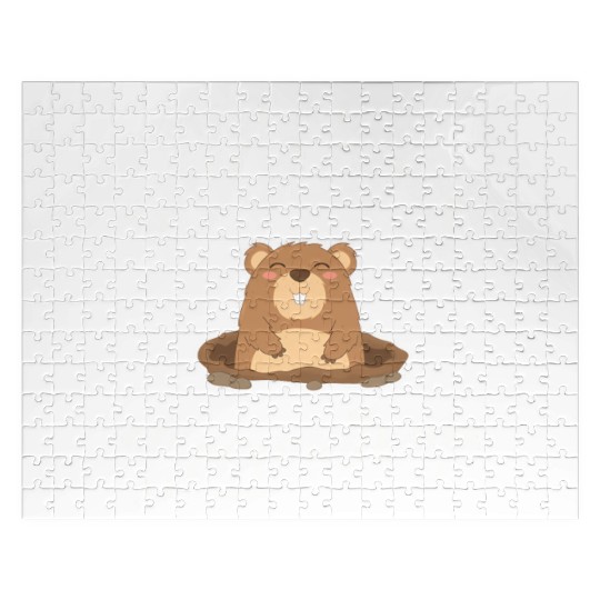 Who Loves Groundhogs Groundhog Jigsaw Puzzles