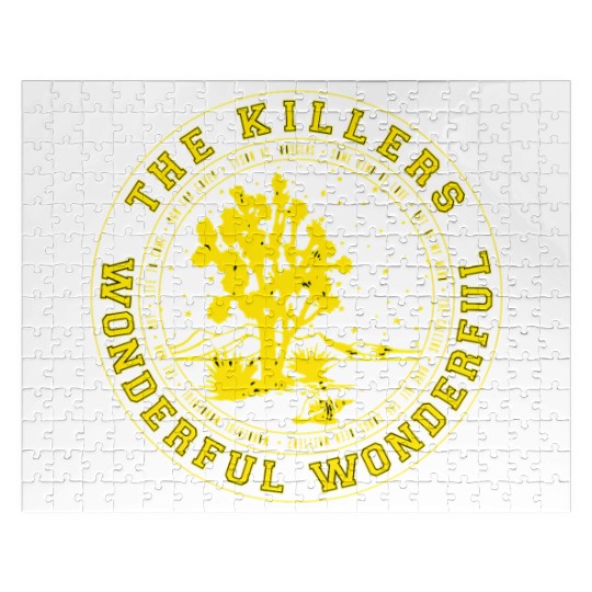 Official The ers Yellow Black Desert Jigsaw Puzzles