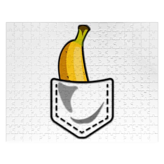 Banana Pocket Summer Great Vegan Jigsaw Puzzles