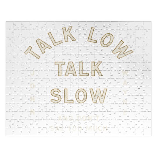 John Wayne Talk Low Talk Slow Jigsaw Puzzles