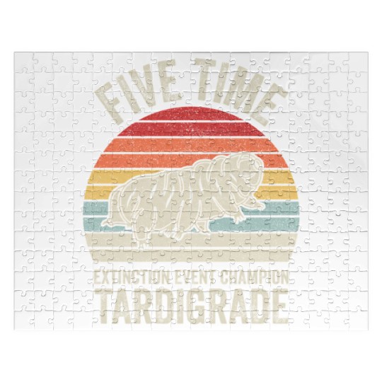 Microbiology Biologist Tardigrade Jigsaw Puzzles