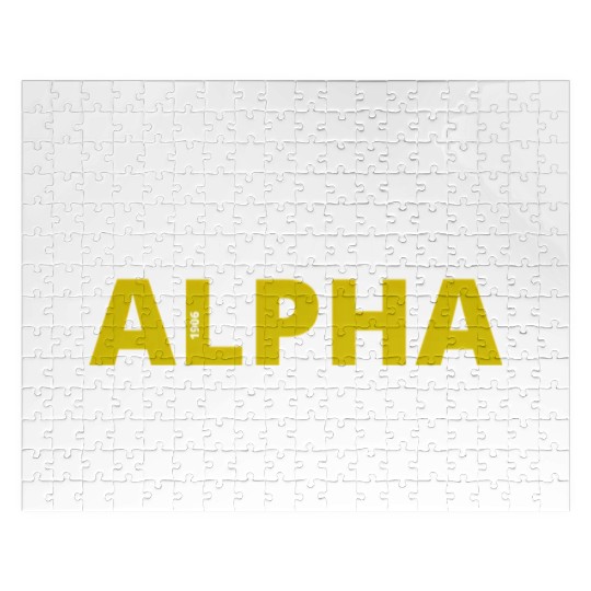 Educated Alpha 1906 Apa Fraternity For Jigsaw Puzzles