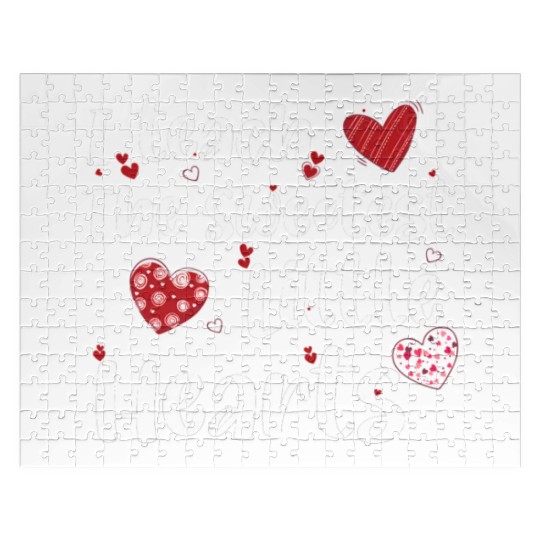 I Teach The Sweetest Hearts Preschool Teacher Day Jigsaw Puzzles