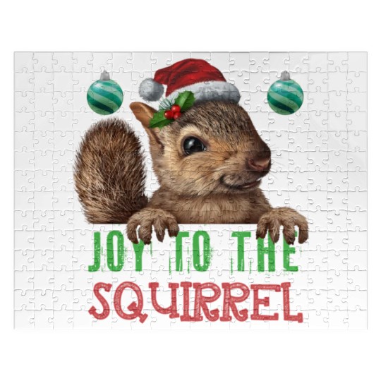 Squirrel Joy To The Squirrel Jigsaw Puzzles