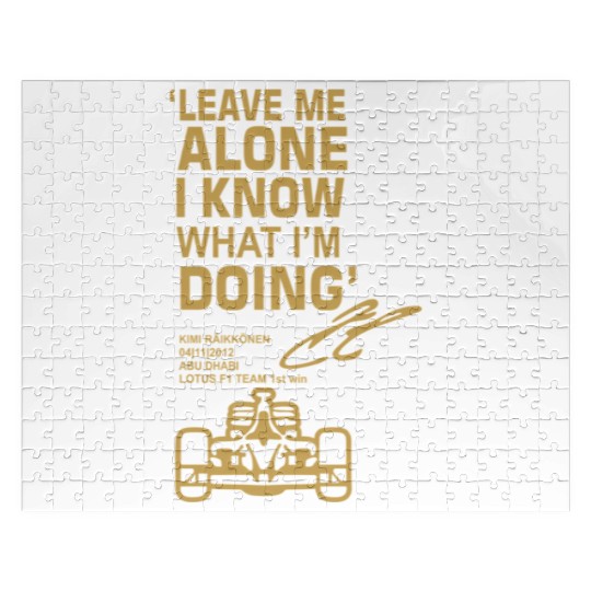 Leave Me Alone I Know What I'M Doing Drummer Jigsaw Puzzles