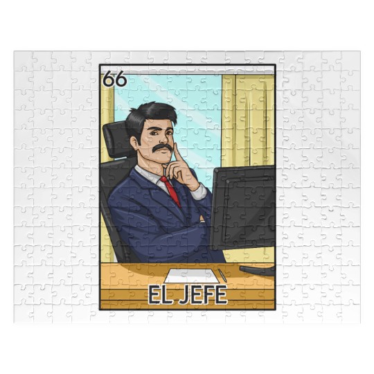 El Jefe The Boss Card Mecan Lottery The Chief Jigsaw Puzzles