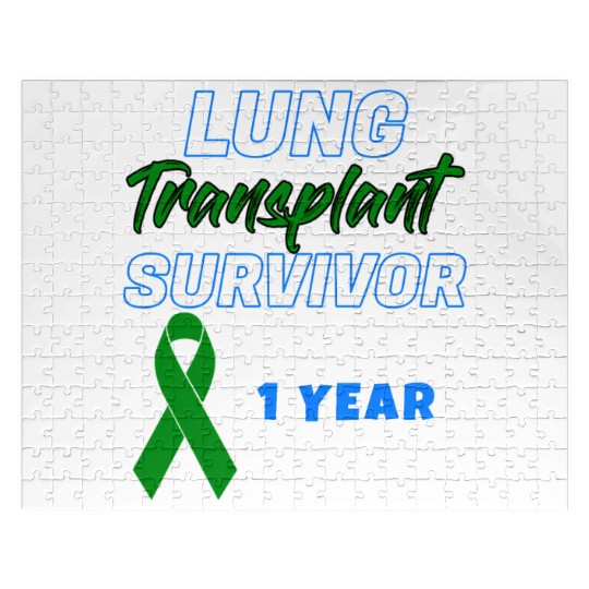 Lung Transplant First Anniversary One Year Jigsaw Puzzles