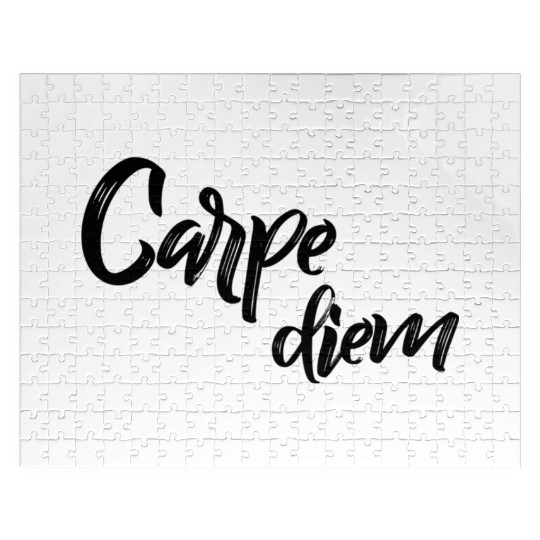 Carpe Diem Seize The Day Yoga Jigsaw Puzzles