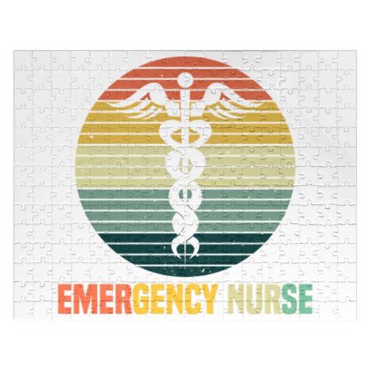 Emergency Room Nurse Er Nursing Jigsaw Puzzles