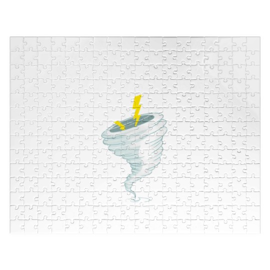 Tornado For Hurricane Weather Chaser Jigsaw Puzzles