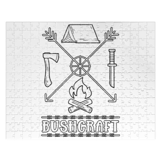 Nature Bushcraft Outdoor Wilderness Jigsaw Puzzles