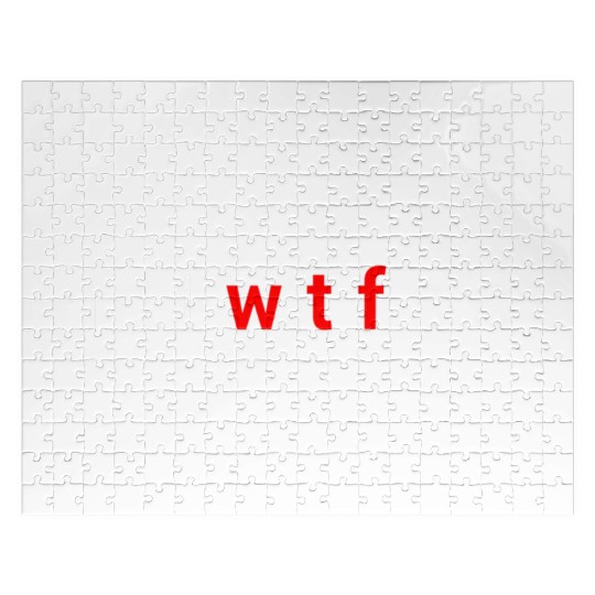 Mtwtfss Wtf Days Of The Week Meme Quote Friend Jigsaw Puzzles