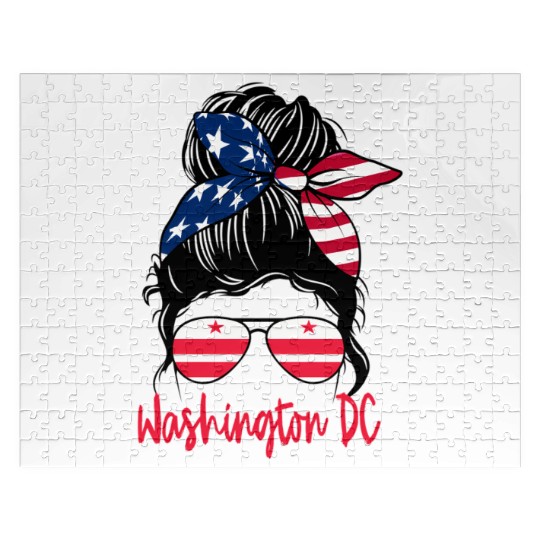 Washington Dc Washington Dc Flag Statefriend Jigsaw Puzzles