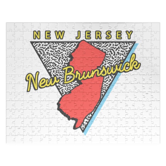 New Brunswick New Jersey Triangle Nj City Jigsaw Puzzles