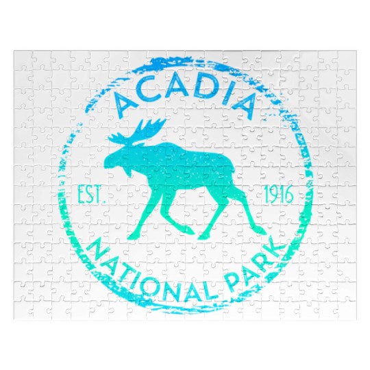 Acadia National Park Np Maine Moose Jigsaw Puzzles
