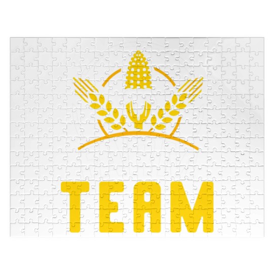 Farm Team Hobby Job Farmer Farming Jigsaw Puzzles