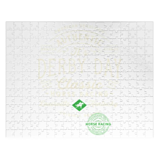 Derby Day Louisville Kentucky Horse Racing Jigsaw Puzzles
