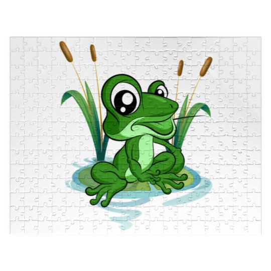 Nature Amphibian Froggy Animal Frog Jigsaw Puzzles