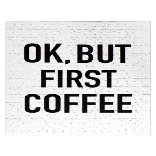 But First Coffee Jigsaw Puzzles