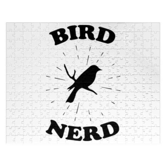 Bird Nerd Bird Watching Jigsaw Puzzles