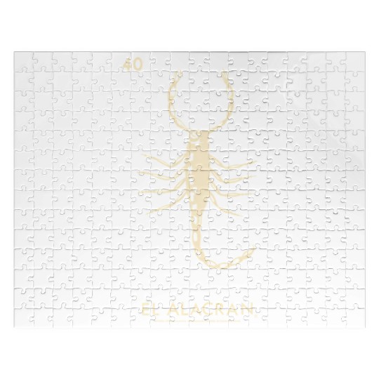 Loteria El Alacran Scorpion Jigsaw Puzzles