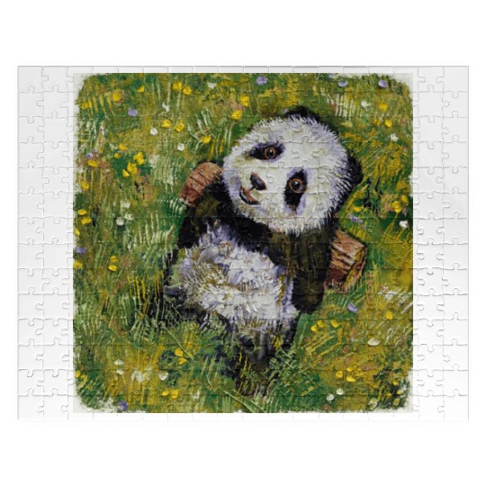 Panda CHILLIN Jigsaw Puzzles