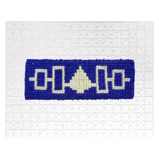 Haudenosaunee Iroquois Native Indigenous Bead Jigsaw Puzzles