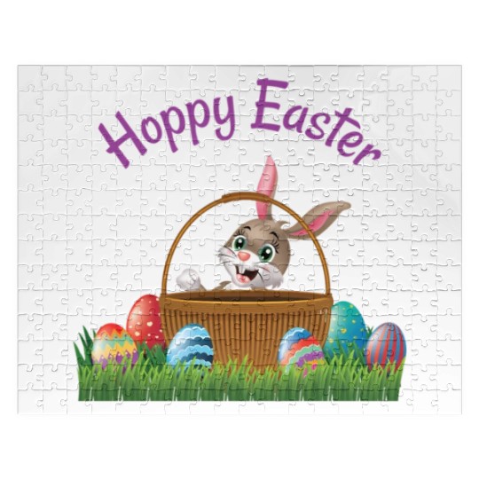 Easter Bunny Baet Hoppy Easter Jigsaw Puzzles