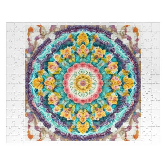 Unique Mandala V3 Jigsaw Puzzles