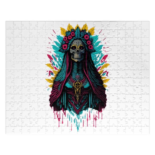 Santa Muerte de Guadalupe Jigsaw Puzzles