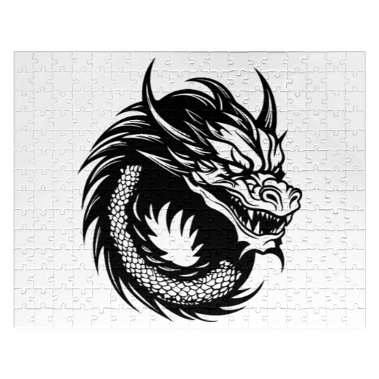 Dragon Mythical Fantasy Serpent Jigsaw Puzzles