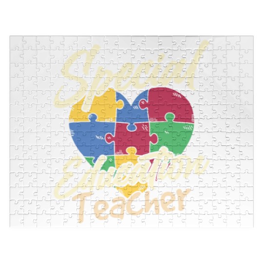 Special Education Teacher Cute Sped Awareness Jigsaw Puzzles