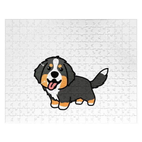 Bernese Mountain Dog Anatomy Jigsaw Puzzles