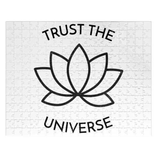 Meditate Yoga Meditating Trust The Universe Jigsaw Puzzles