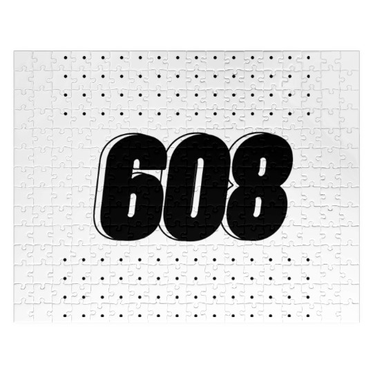 608 Area code Wisconsin Jigsaw Puzzles